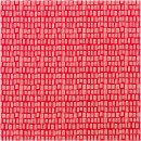 RESTSTÜCK 1,20m !!! - Baumwolle - Striche - rot - Jardin Japonais - Rico Design